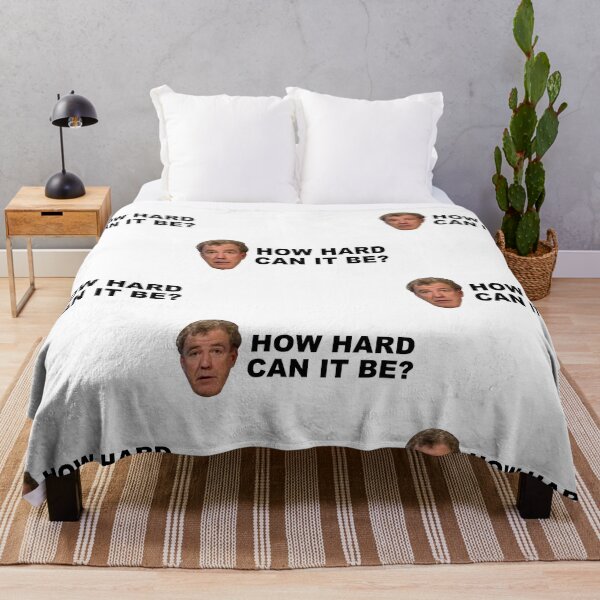 Item preview, How Hard Can It Be? (Jeremy Clarkson Quote) designed and sold by jdspooky.