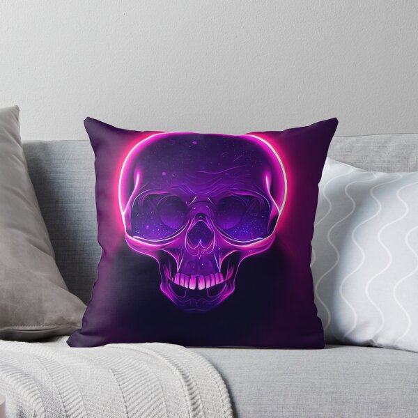 Item preview, Halloween purple skull designed and sold by ANIME Lover center.