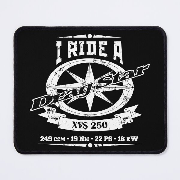Item preview, I Ride A Drag Star XVS 250, XVS250 worn designed and sold by KlaraBubble.