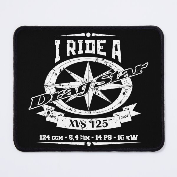 Item preview, I Ride A Drag Star XVS 125, XVS125 worn designed and sold by KlaraBubble.
