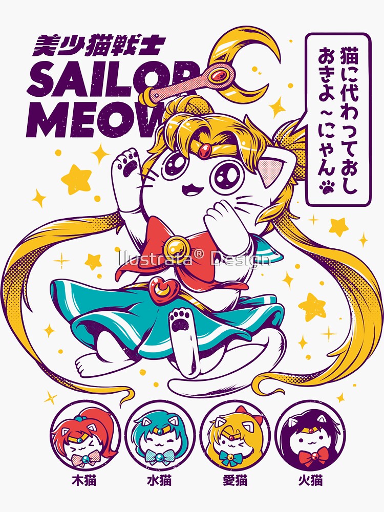 Sailor Meow by ilustrata