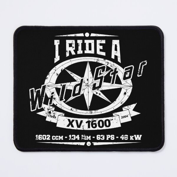 Item preview, I Ride A Wild Star XV 1600, XV1600 worn designed and sold by KlaraBubble.