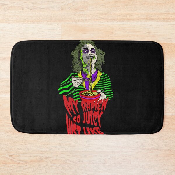 Item preview, beetle juice eating ramen  designed and sold by Brotherconk.