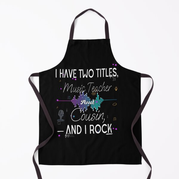 Item preview, I Have Two Titles Music Teacher And Cousin And I Rock Lightweight Sweatshirt designed and sold by ininfa6.