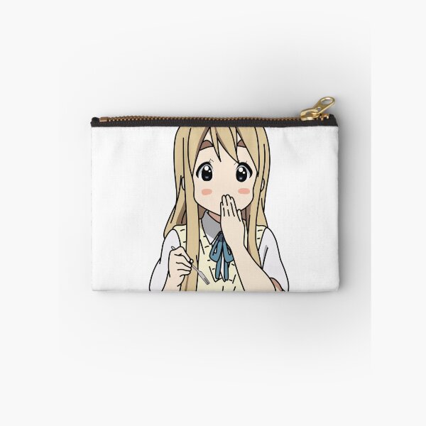 Item preview, K-on! Mugi eating cake designed and sold by Milk Drinker.