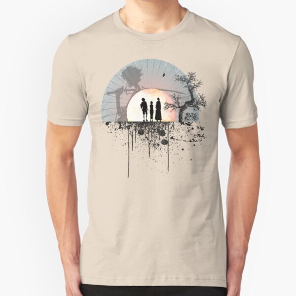 Samurai Splatter Slim Fit T-Shirt
