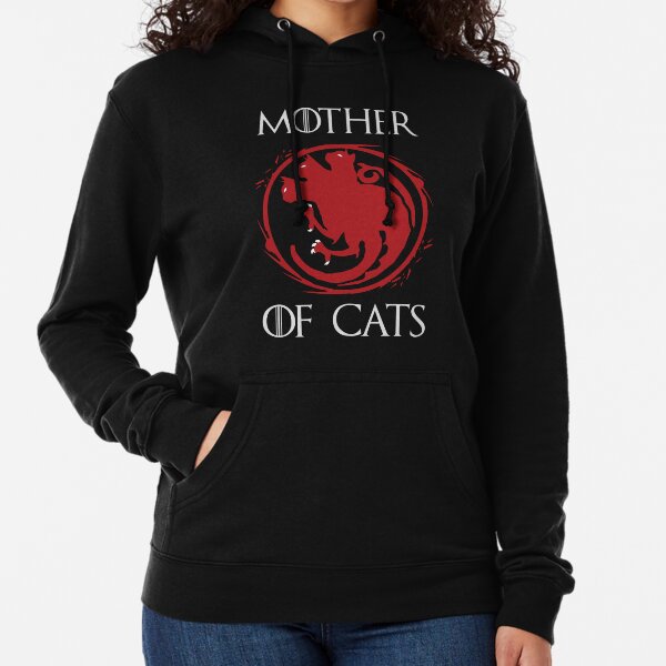 mother of cats hoodie