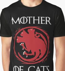 Mother of Cats Graphic T-Shirt
