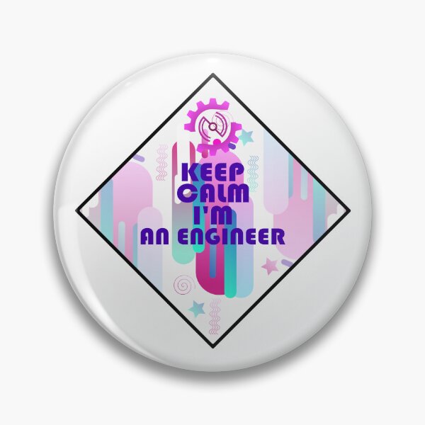 Item preview, keep calm i am a engineer Gift for engineer School Students  designed and sold by Jadir.