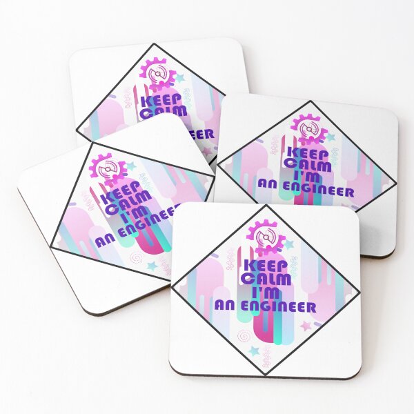 Item preview, keep calm i am a engineer Gift for engineer School Students  designed and sold by Jadir.