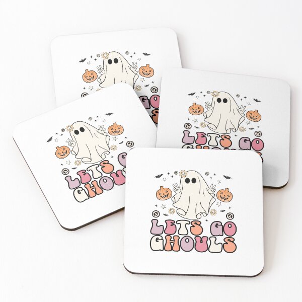 Item preview, Lets Go Ghouls Halloween Cute Boo designed and sold by Omega Puff.