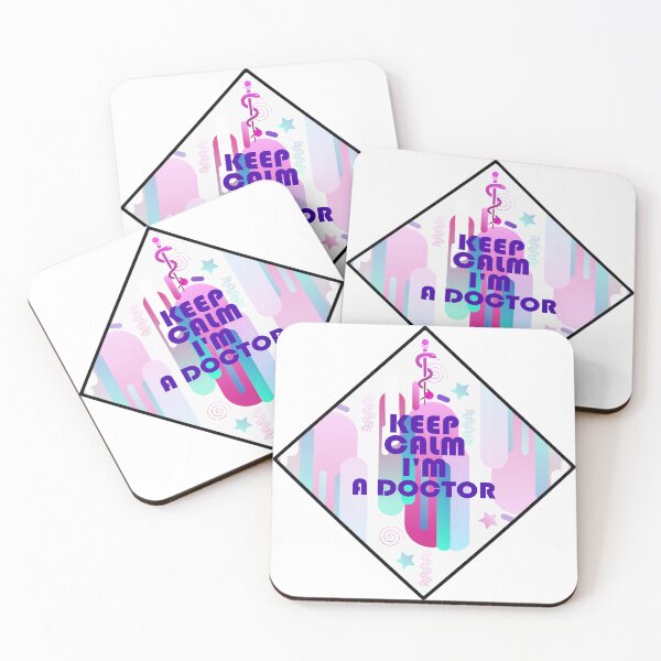 Item preview, keep calm i am a doctor Gift for doctor School Students  designed and sold by Jadir.