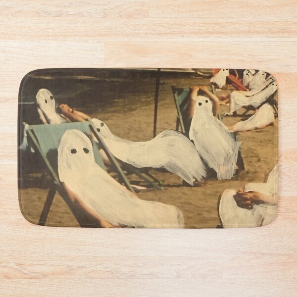 Item preview, Ghost sunbathing by the beach designed and sold by Marco M Churchill.