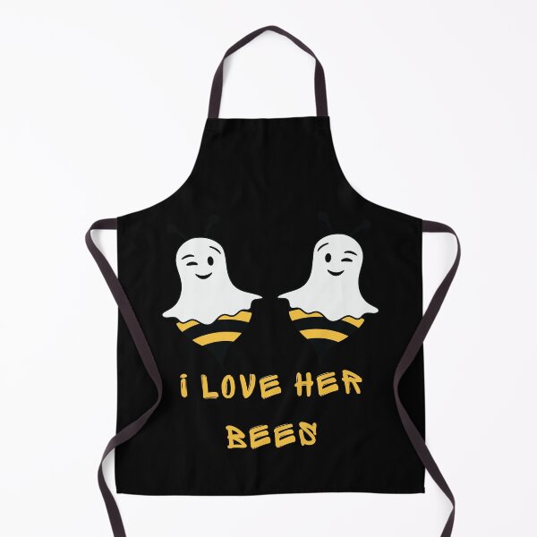 Item preview, I love her bees, funny couple halloween costume design designed and sold by reka88.