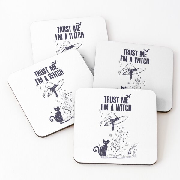 Item preview, Trust Me Im a Witch designed and sold by chillaxcats.