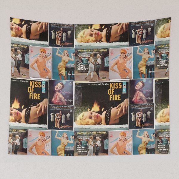 Item preview, Kiss Of Fire, Women, Album Covers, 50's, 60's, Lounge, Bachelor Pad designed and sold by Vintaged.