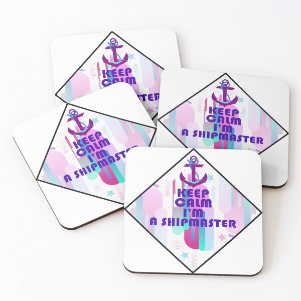 Item preview, keep calm i am a shipmaster Gift for shipmaster School Students designed and sold by Jadir.