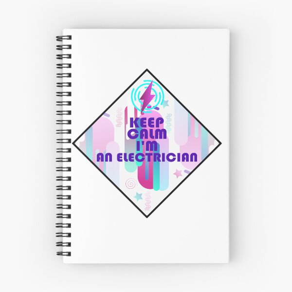 Item preview, keep calm i am a electrician Gift for electrician School Students  designed and sold by Jadir.