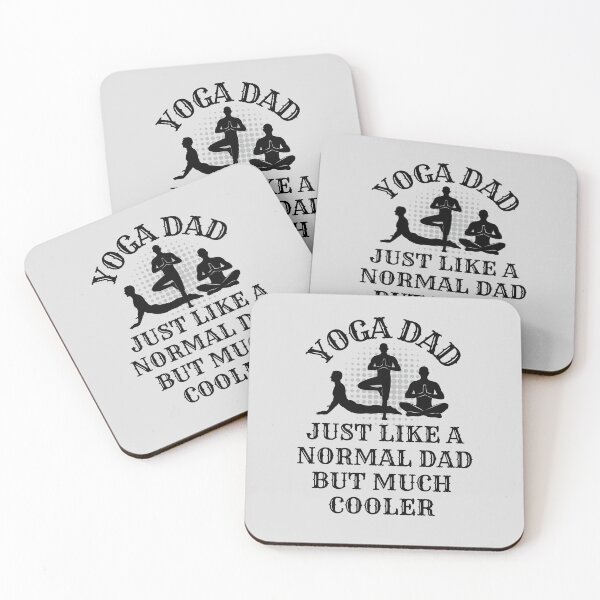 Item preview, Funny Yoga Dad | Meditation Quote Jokes | Vintage Yoga Pose Fathers Day Christmas Birthday Gift for Dad Daddy Father designed and sold by JooArtPrints  ★★★★★.