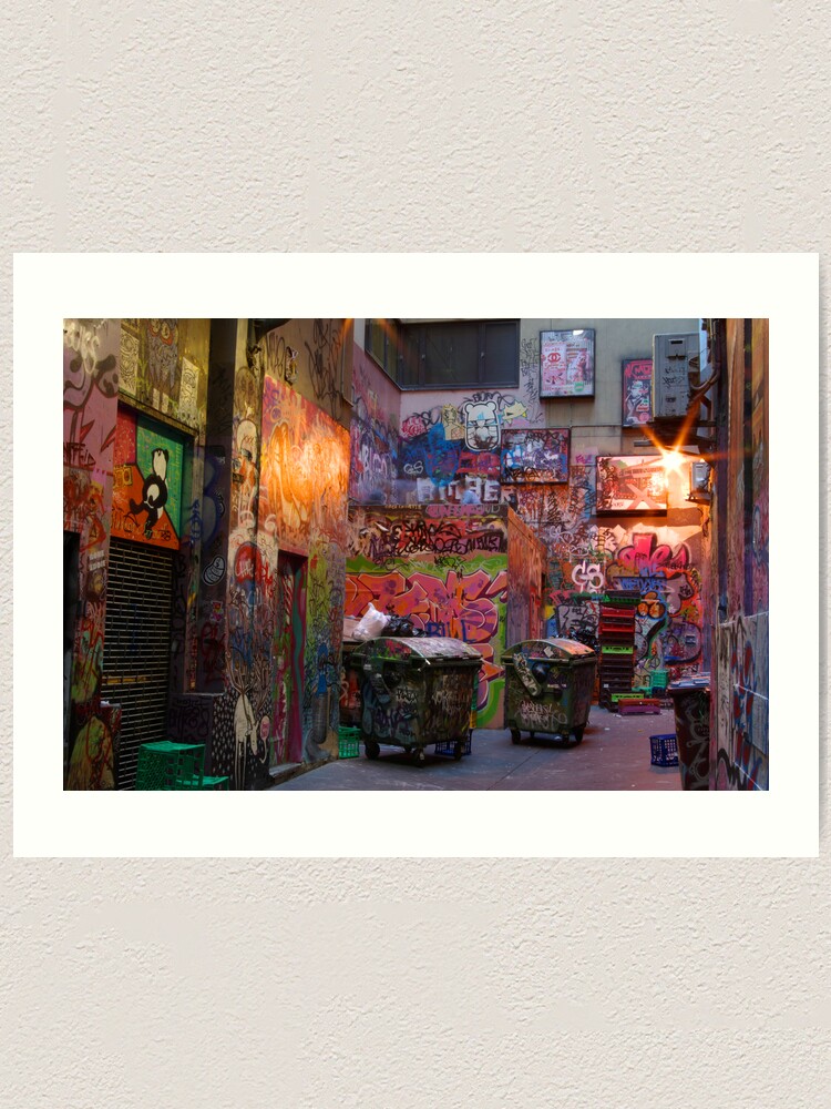 Alternate view of Centre Place Court Art Print