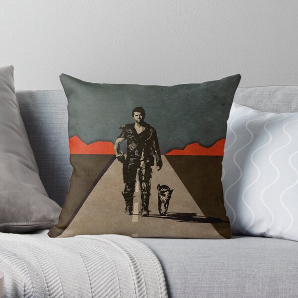 MAD MAX - The Road Warrior Custom Poster Throw Pillow