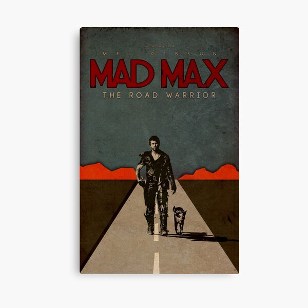 MAD MAX - The Road Warrior Custom Poster Canvas Print
