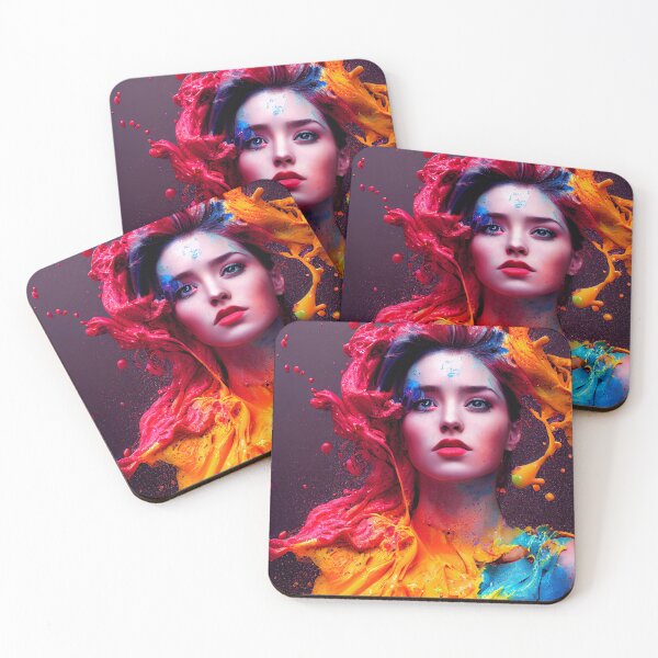 Item preview, Colorful girl designed and sold by ANIME Lover center.