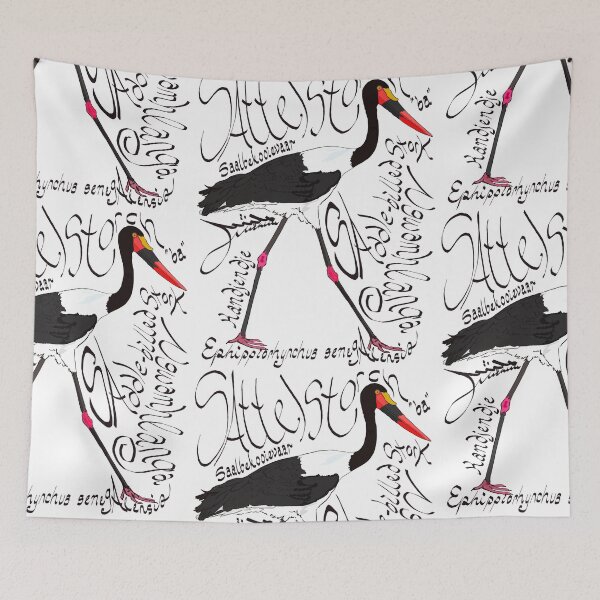 Item preview, Saddle-billed Stork, Saalbekooievaar designed and sold by michdevilish.