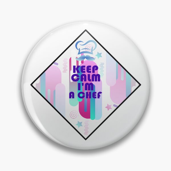 Item preview, keep calm i am a chef Gift for chef School Students  designed and sold by Jadir.