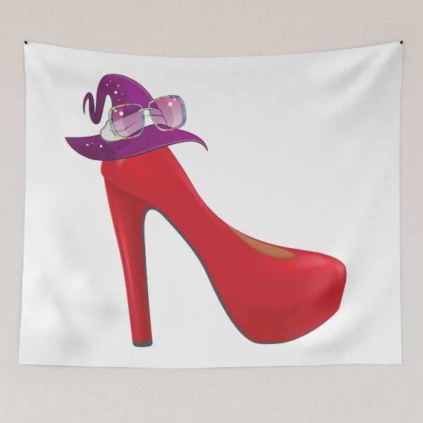 Item preview, Witch Red Heels designed and sold by chillaxcats.