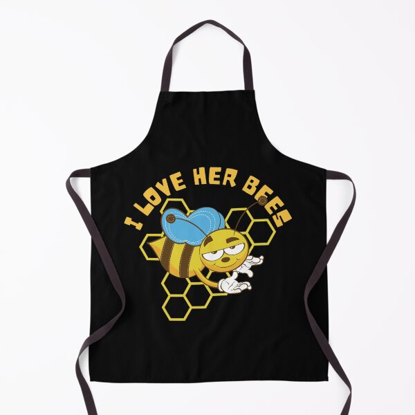 Item preview, Ilove her bees, funny couple halloween costume design designed and sold by reka88.