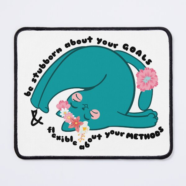 Item preview, Be stubborn about your goals and flexible about your methods designed and sold by niamin.