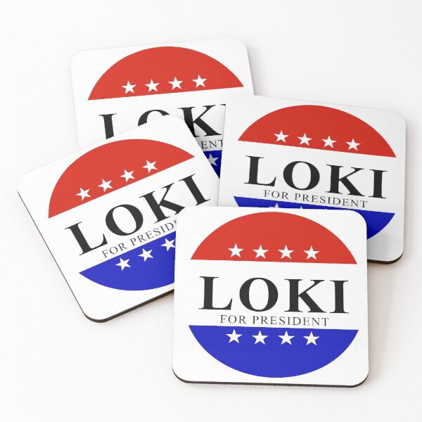 Item preview, Loki for president designed and sold by Brea's Art.