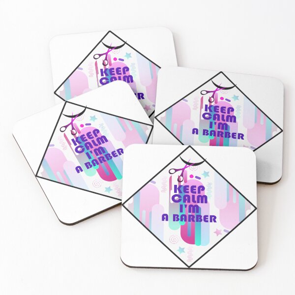 Item preview, keep calm i am a barber Gift for barber School Students  designed and sold by Jadir.