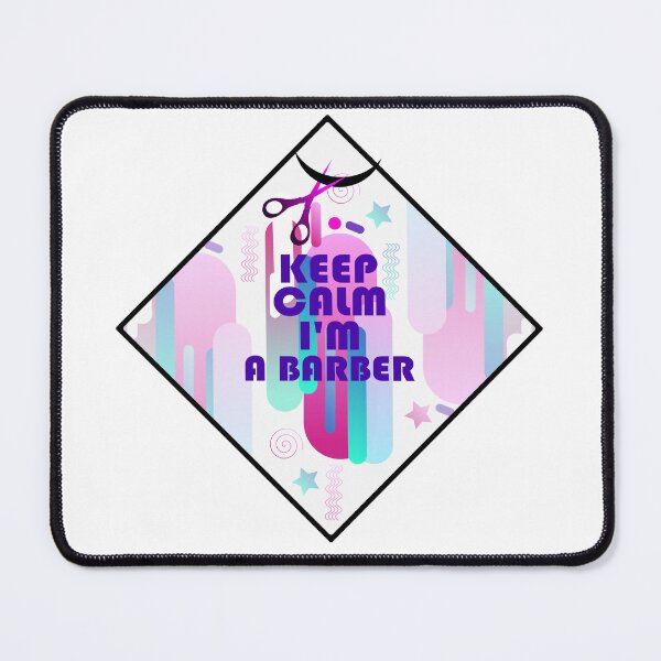 Item preview, keep calm i am a barber Gift for barber School Students designed and sold by Jadir.
