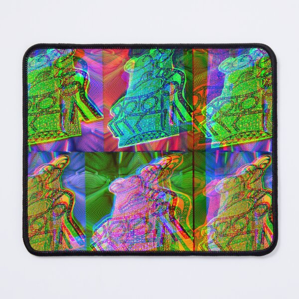 Item preview, psychedelic stag pattern designed and sold by weirdove.