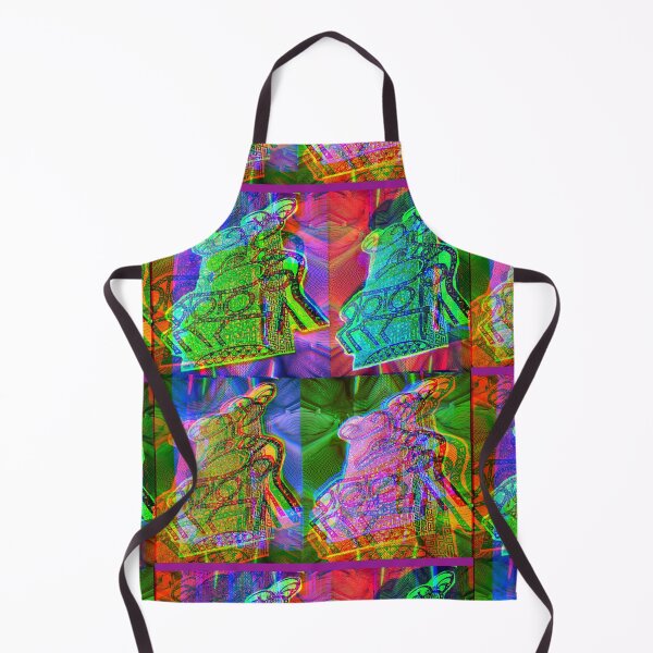 Item preview, psychedelic stag pattern designed and sold by weirdove.