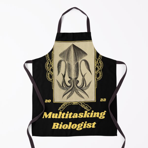 Item preview, 'Multitasking Biologist' Old Book Octopus Graphic - Funny Quotes Designs for T-shirts, stickers and other accessories designed and sold by Ridiculam Toga.