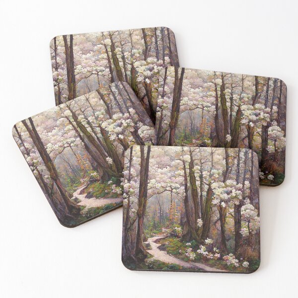 Item preview, A spring forest path awaits designed and sold by EarthandEase.