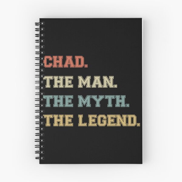 Item preview, The Name Is Chad The Man Myth And Legend Varsity Style designed and sold by SheriGreen.