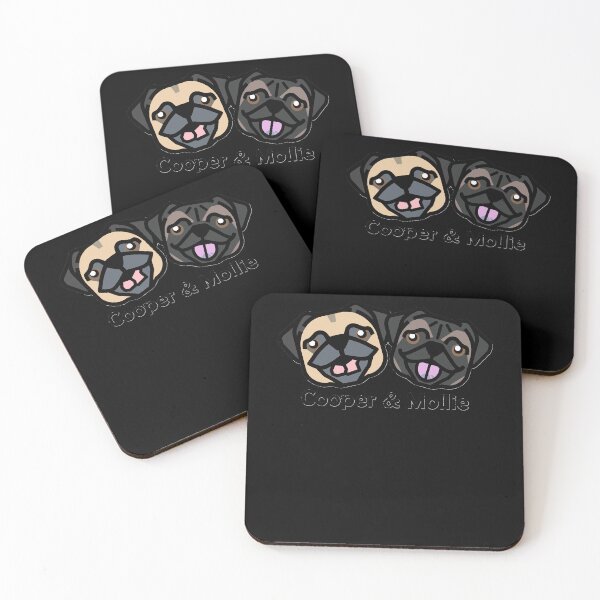 Item preview, Coppers-Funny-Mollie-Pugs designed and sold by PamelaTemples.