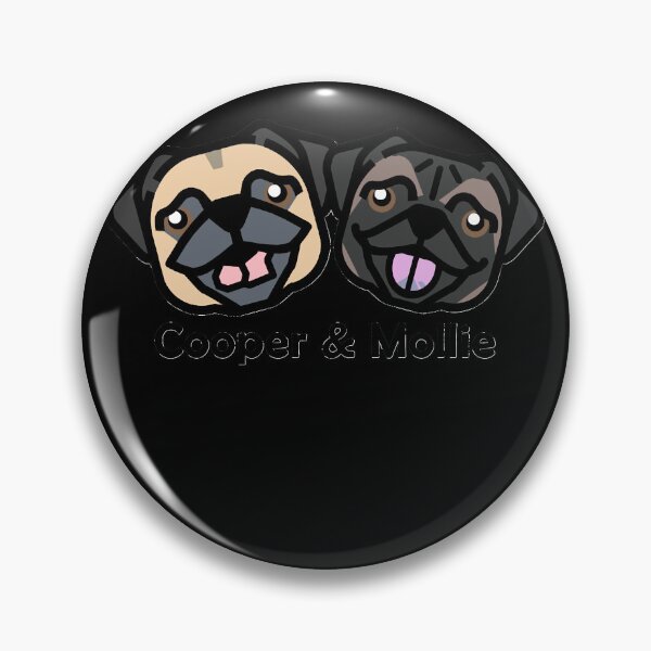 Item preview, Coppers-Funny-Mollie-Pugs designed and sold by PamelaTemples.