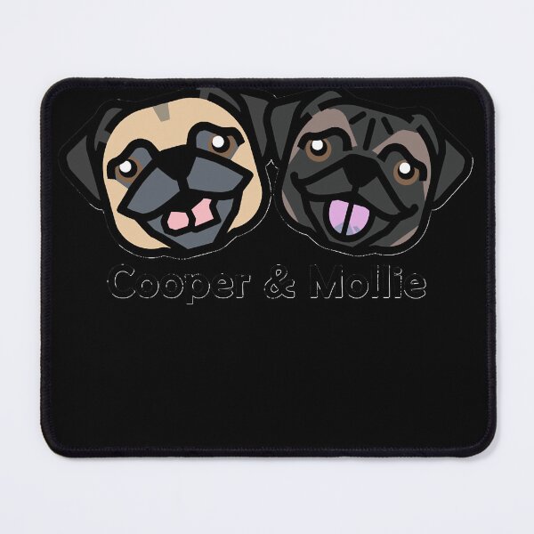 Item preview, Coppers-Funny-Mollie-Pugs designed and sold by PamelaTemples.