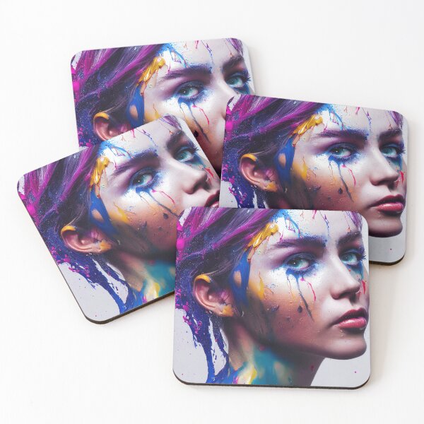 Item preview, colorful beautiful girl designed and sold by ANIME Lover center.