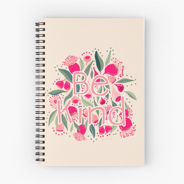Item preview, Be Kind - Australian Flora - Aussie Flowering Gum - Lettering Quote designed and sold by thatsgraphic.
