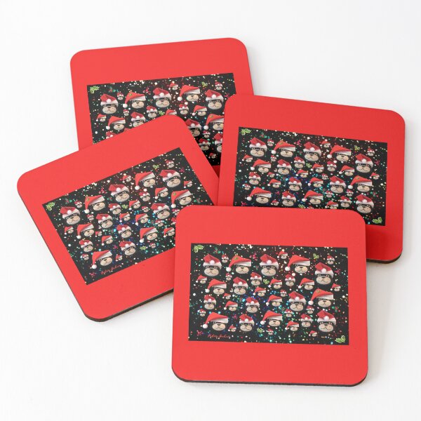 Item preview, Christmas Star Cats designed and sold by Bagsyrose.