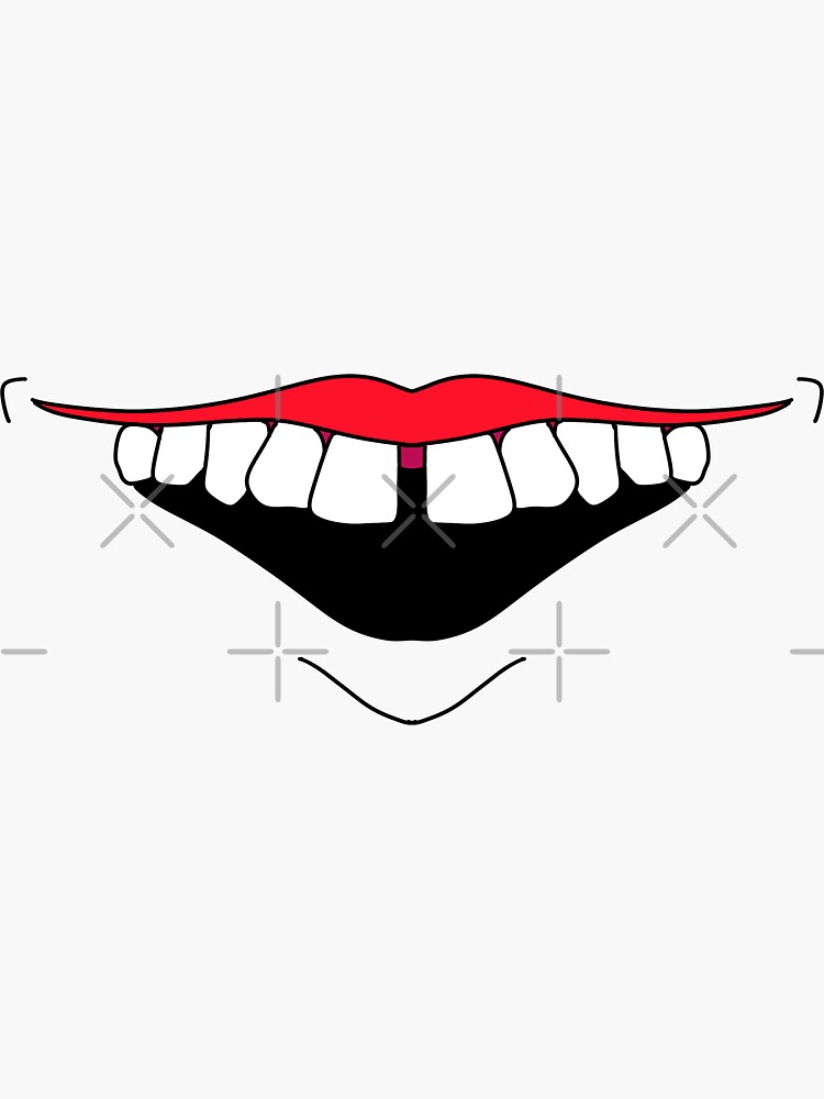 "Cartoon Mouth" Sticker for Sale by Belel25 Redbubble