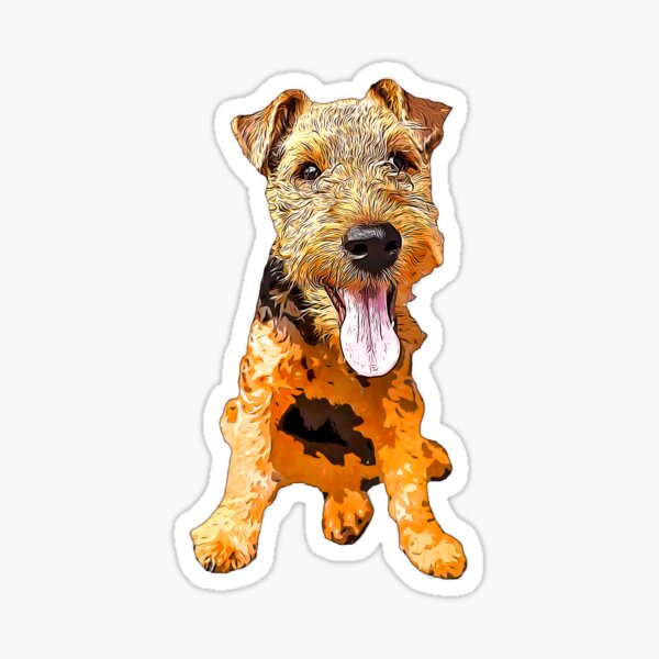 Item preview, Welsh Terrier Puppy Dog designed and sold by ElegantCat.
