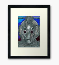Cyberman Sketch Framed Print