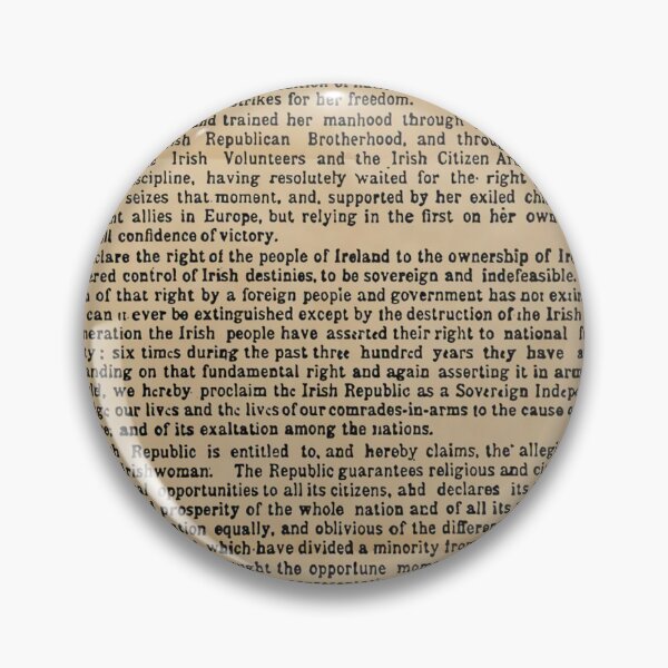 Item preview, :Irish Proclamation of Independence (High Resolution)  designed and sold by bevelyblow.